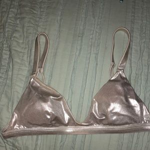 Billabong Metallic Bikini Top